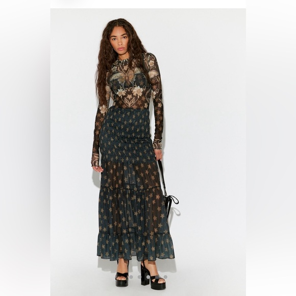 Free People Star Gazer maxi dress S - Picture 7 of 7